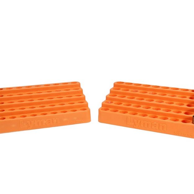 Picture of Lyman Bleacher Loading Block 50 Pistol Cases Up To .445"