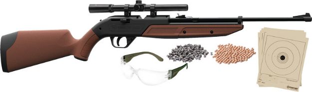 Picture of Crosman 760 Pumpmaster Rifle Bb/177 W/4X Scope Glasses Ammo