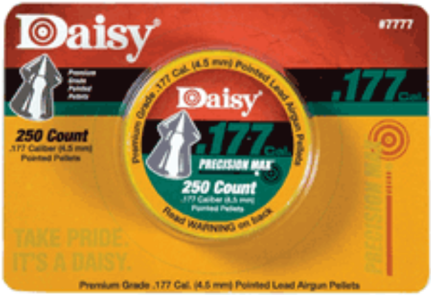 Picture of Daisy Pointed Pellet 177 250-Count 6-Pack Case