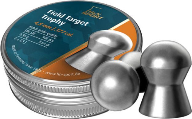 Picture of H&N Field Target Trophy 177 8.64 Grain 500 Pack