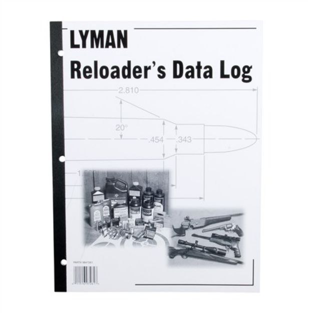 Picture of Lyman Reloader's Log Book 50 Pages