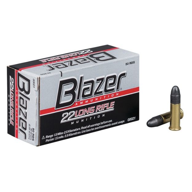 Picture of Cci Blazer 22Lr 40Gr Lead-Rn 1200Fps 50Rd 100Bx/Cs