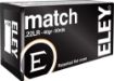 Picture of Eley Match 22Lr 40Gr Eps 50Rd 100Bx/Cs