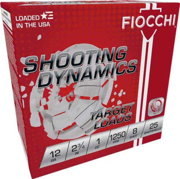 Picture of Fiocchi 12Ga 2.75" 1Oz #8 1250Fps 250Rd Case Lot