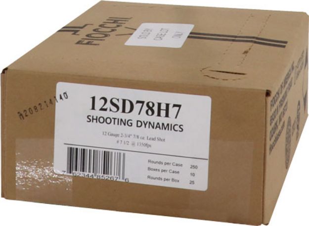 Picture of Fiocchi 12Ga 2.75" 7/8Oz #7.5 1350Fps 250Rd Case Lot
