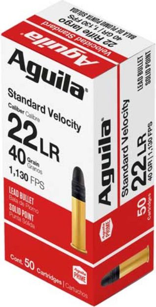 Picture of Aguila Standard-Vel 22Lr 40Gr Lead-Rn 2000Rd Case Lot