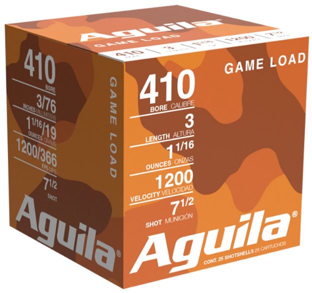 Picture of Aguila Game Load 410 3" 11/16Oz #7.5 25Rd 10Bx/Cs