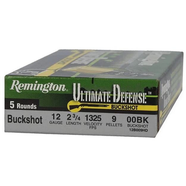 Picture of Remington Ultimate Defense 12Ga 2.75" 00 Buck 5Rd 20Bx/Cs