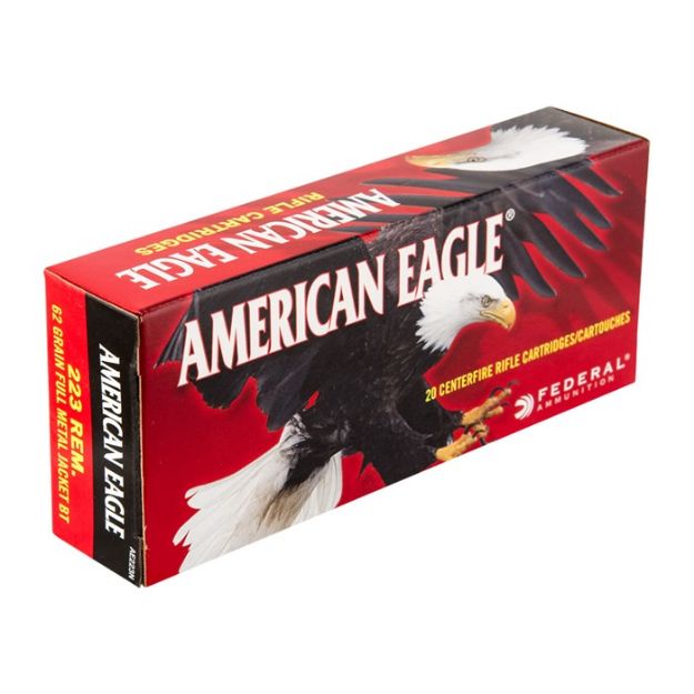 Picture of FED AM EAGLE 223 REM 62GR FMJ 20/500