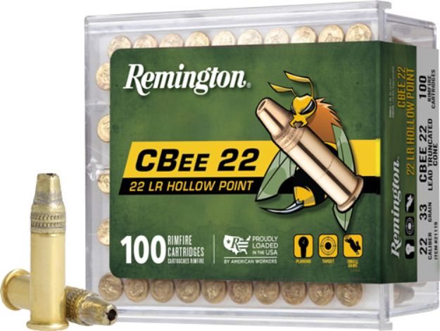 Picture of Remington C-Bee 22Lr 33Gr Hp Low-Vel 100Rd 50Bx/Cs