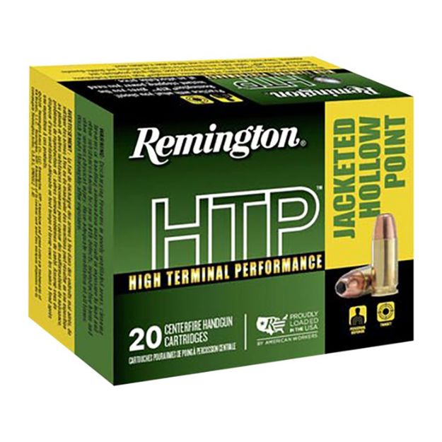 Picture of Remington Htp 380 Acp 88Gr Jhp 20Rd 25Bx/Cs