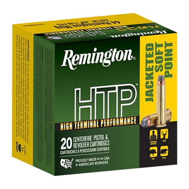 Picture of Remington Htp 44 Rem Mag 240Gr Jsp 20Rd 25Bx/Cs