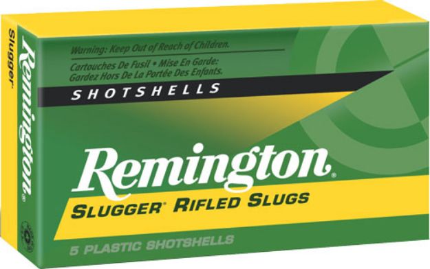 Picture of Remington Slugger 12Ga 2.75" 1Oz Rifled Slug 15Rd 5Bx/Cs