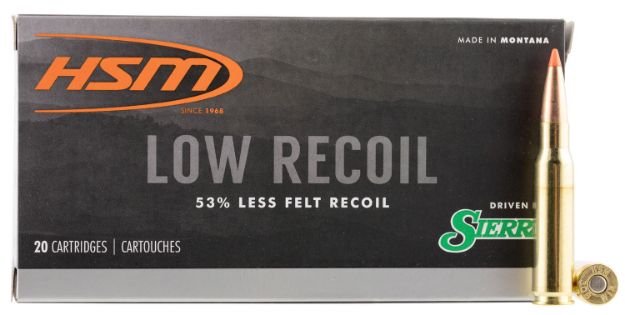 Picture of Hsm Low Recoil 308 Win 150Gr Sbt 20Rd 25Bx/Cs