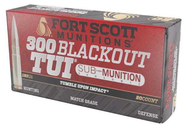 Picture of Fort Scott 300 Aac 190Gr Tui Solid Copper 20Rd 25Bx/C