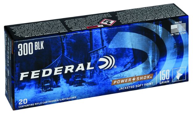 Picture of Federal Power-Shok 300 Aac 150Gr Sp 20Rd 10Bx/Cs