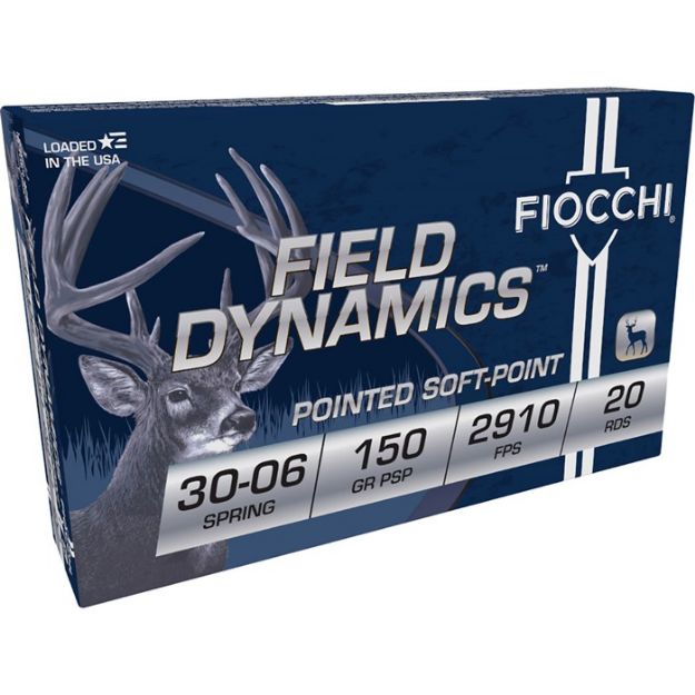 Picture of Fiocchi 30-06 150Gr Psp 20Rd 10Bx/Cs