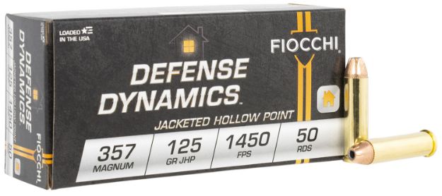 Picture of Fiocchi 357 Mag 125Gr Jhp 50Rd 20Bx/Cs