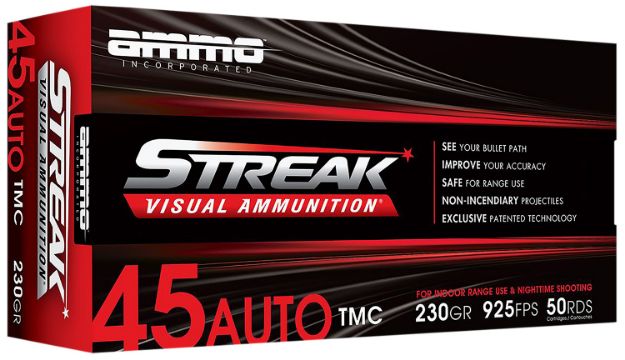 Picture of Ammo Inc 45 Acp 230Gr Tmc Red Streak 5Ord 20Bx/Cs <