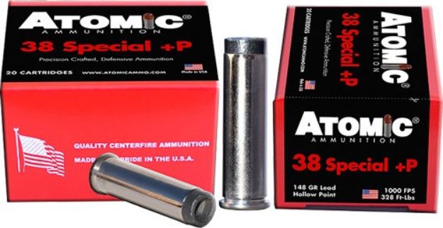 Picture of Atomic 38 Special +P 148Gr Wc Up-Side Down 20Rd 10Bx/Cs