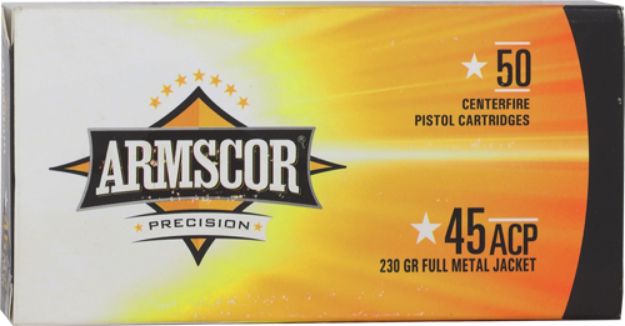Picture of Armscor 45 Acp 230Gr Fmj 50Rd 20Bx/Cs