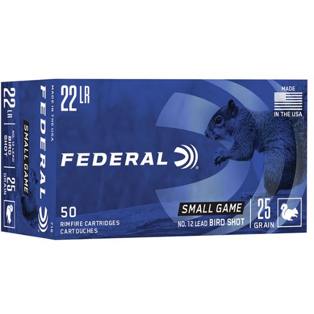 Picture of Federal 22Lr #12 Lead Birdshot 50Rd 50Bx/Cs