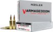 Picture of Nosler Varmageddon 17 Rem Fb 20Gr Fbt 20Rd 20Bx/Cs