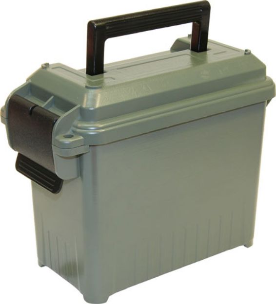 Picture of Mtm Ammo Can Mini For Bulk Ammo Forest Green Lockable