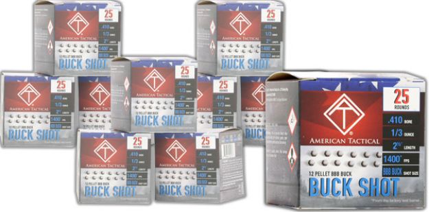 Picture of Ati Buck Shot 410 2.5" 1/3Oz Bbb 1400Fps 250Rd Case Lot