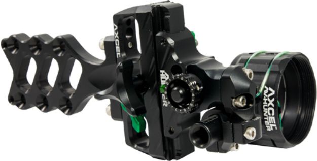 Picture of Axcel Bow Sight Accu Hunter Single Pin Green .019 W/Scope