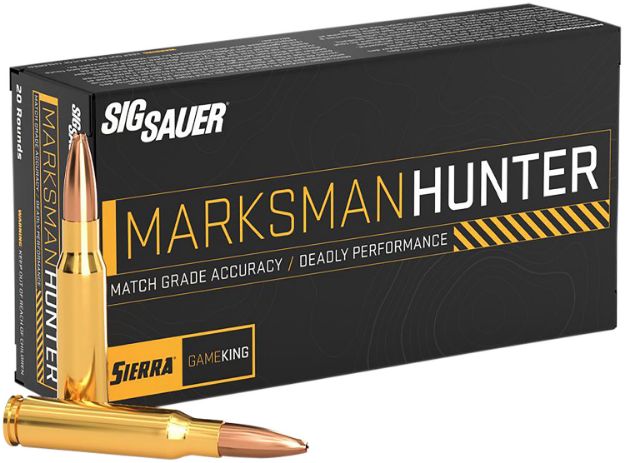 Picture of Sig Ammo 308 Win 165Gr Marksmn Hunter Gameking 20Rd 10Bx/Cs