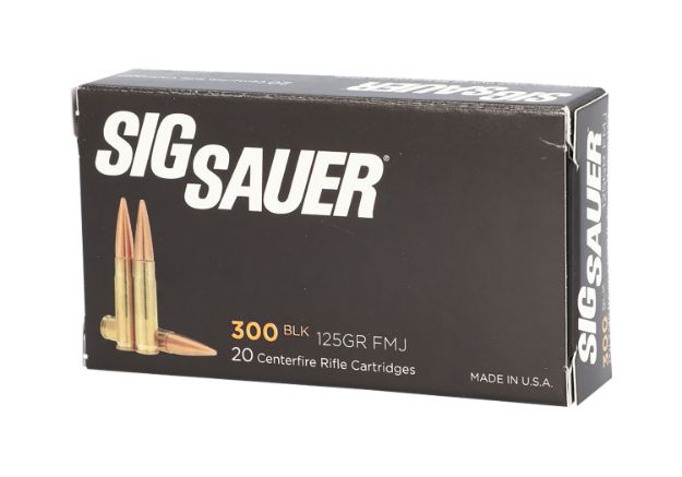 Picture of Sig Ammo 300 Aac 125Gr Elite Ball Fmj 20Rd 25Bx/Cs