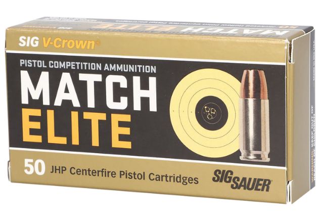 Picture of Sig Ammo 9Mm 147Gr Elite V-Crown Comp 50Rd 20Bx/Case