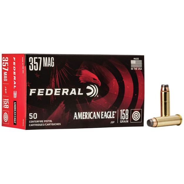 Picture of Federal Ae 357 Mag 158Gr Jsp 50Rd 20Bx/Cs