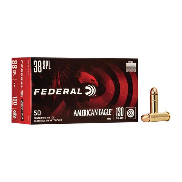 Picture of Federal Ae 38 Special 130Gr Fmj 50Rd 20Bx/Cs