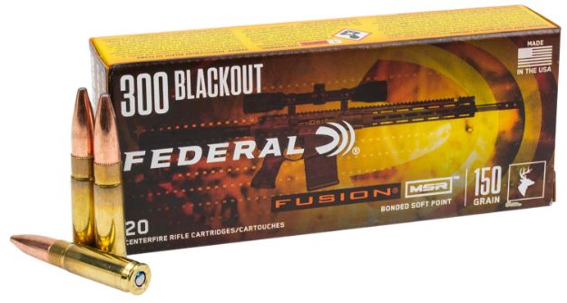 Picture of Federal Fusion 300 Aac 190Gr Subsonic Fusion 20Rd 10Bx/Cs