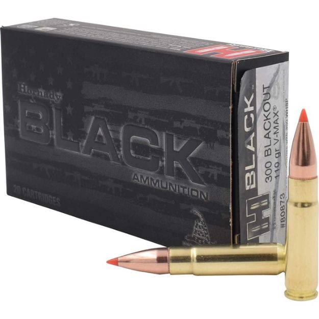 Picture of HRNDY BLACK 300BLK 110GR VMAX 20/200