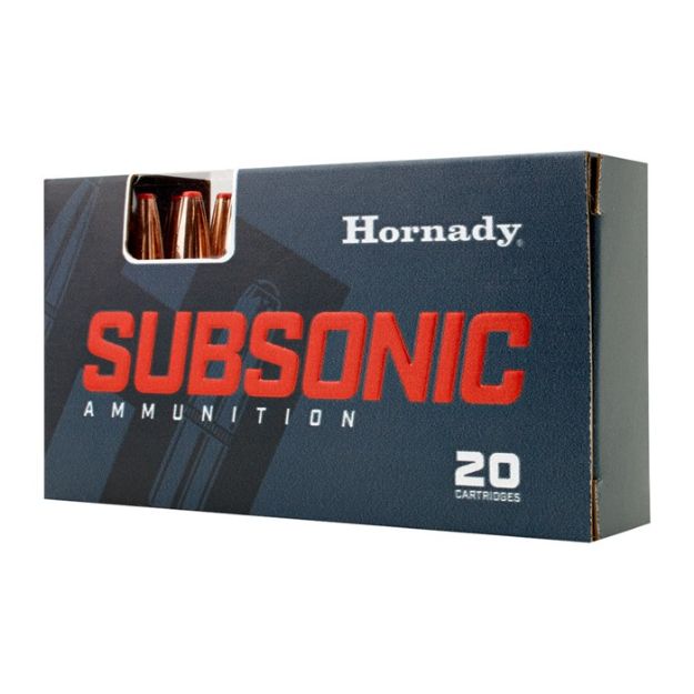 Picture of Hornady Subsonic 450 Bm 395Gr Sub-X 20Rd 10Bx/Cs
