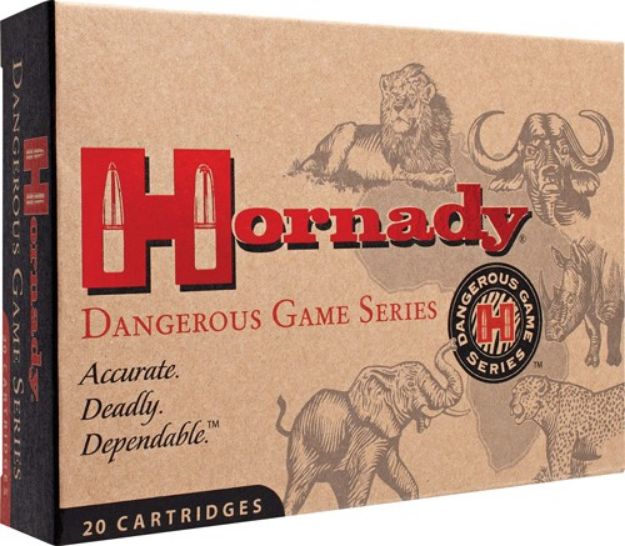 Picture of Hornady 458 Lott 500Gr Dgs 20Rd 6Bx/Cs