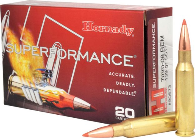 Picture of Hornady Spf 6.5X55 Mauser 140Gr Sst 20Rd 10Bx/Cs