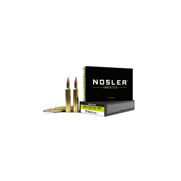 Picture of Nosler 28 Nosler 160Gr Ballistic Tip 20Rd 10Bx/Cs