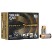 Picture of Federal Premium 45 Acp 230Gr Hst Jhp 20Rd 10Bx/Cs