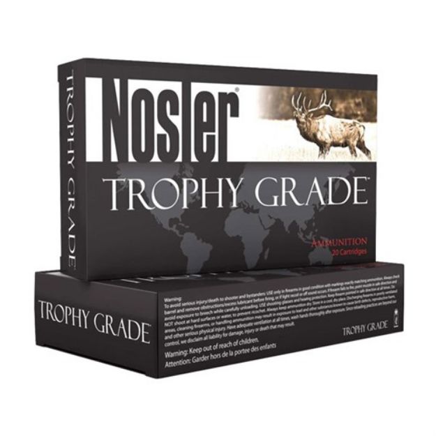 Picture of Nosler Trophy Grade Lr 26 Nosler 129Gr Ablr 20Rd 10Bx/C!
