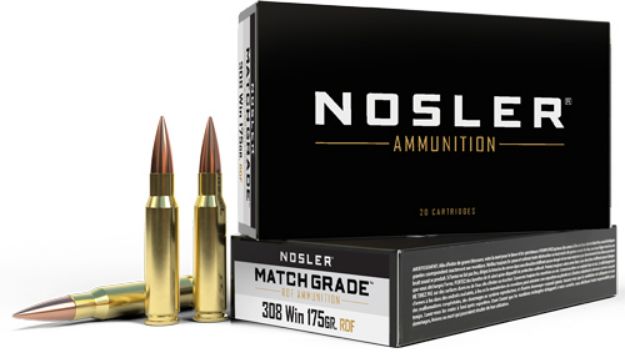 Picture of Nosler Match Grade 308 Win 175Gr Hpbt 20Rd 10Bx/Cs