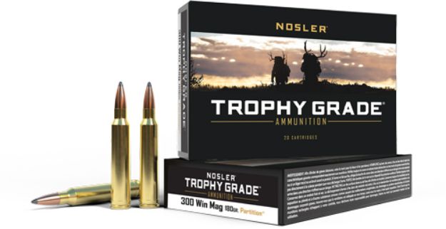 Picture of Nosler Trophy 300 Win Mag 180Gr Partition 20Rd 10Bx/Cs