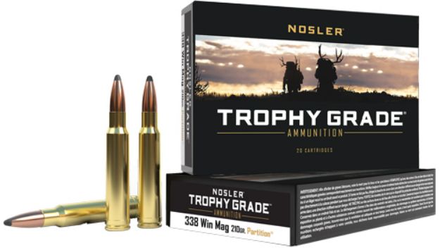 Picture of Nosler Trophy Grade 338 Win Mag 210Gr Accubond 20Rd 10Bx/C