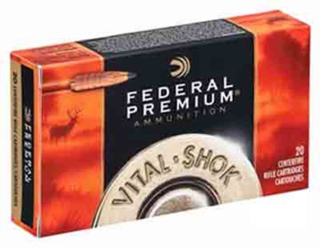 Picture of Federal Premium 308 Win 165Gr Trophy Copper 20Rd 10Bx/Cs