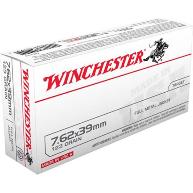 Picture of Winchester Usa 7.62X39 123Gr Fmj 20Rd 10Bx/Cs
