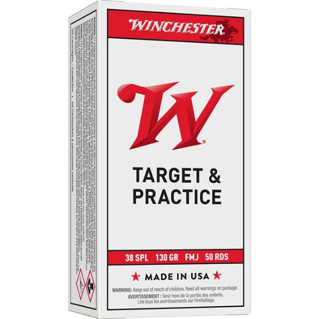 Picture of Winchester Usa 38 Special 130Gr Fmj-Rn 50Rd 10Bx/Cs