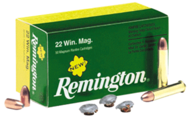 Picture of Remington 22Wmr 40Gr Jsp 1910Fps 50Rd 40Bx/Cs